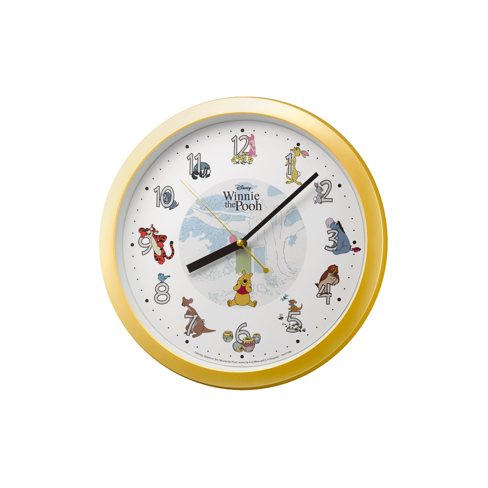 掛時計715/くまのプーさん