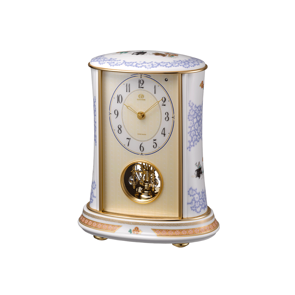 染錦遊犬の図701