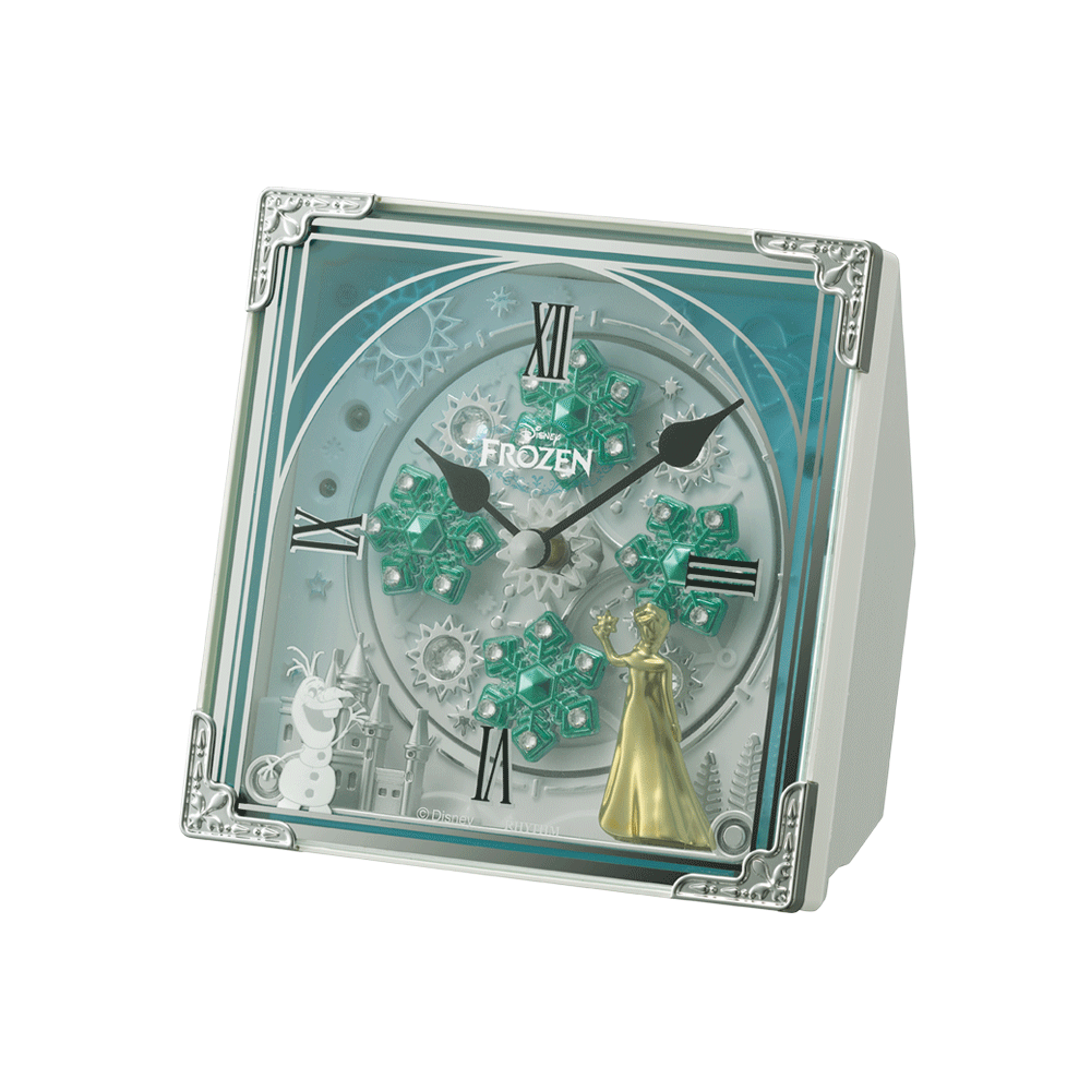 からくり置時計/アナと雪の女王