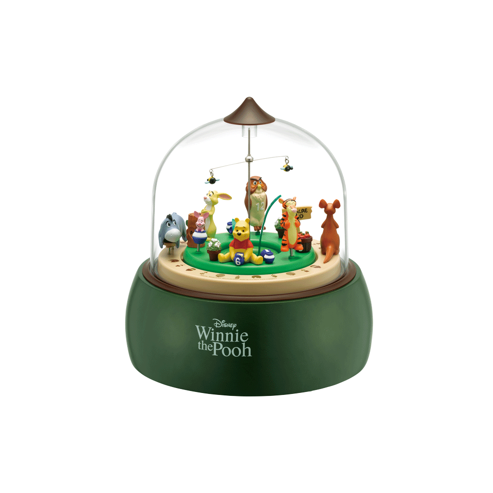 ジオラマからくり置時計/くまのプーさん