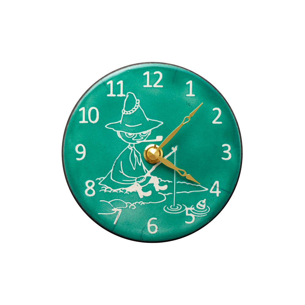スナフキン/Pottery Clock
