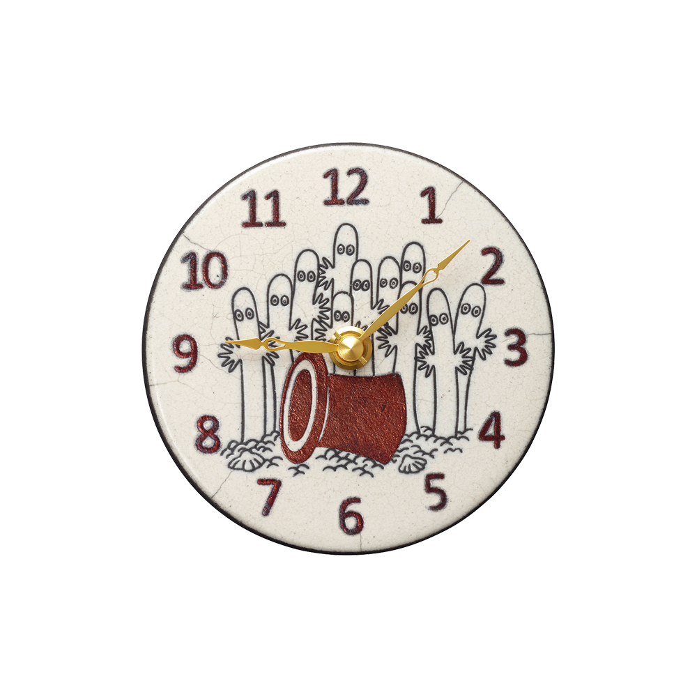 ニョロニョロ/Pottery Clock
